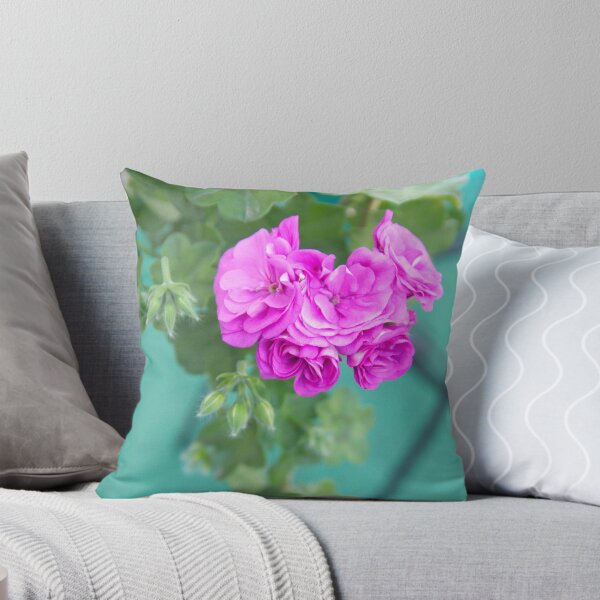 Item preview, Summer morning, pink pelargonium bloom designed and sold by Daridara.