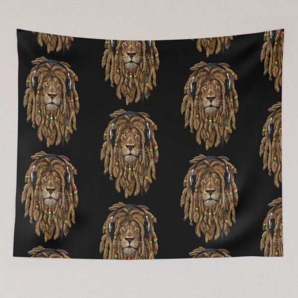 Item preview, Rastafari Lion Rastaman designed and sold by MYZAK HRM.