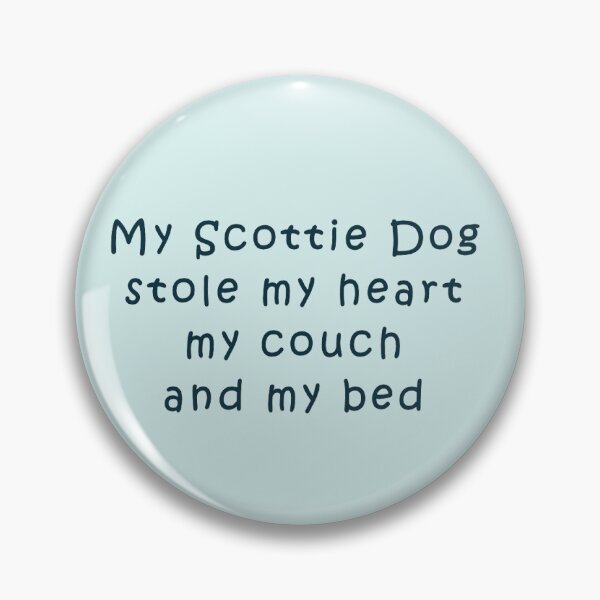 Item preview, Scottie dog stole my heart designed and sold by ThePoodleandCo.