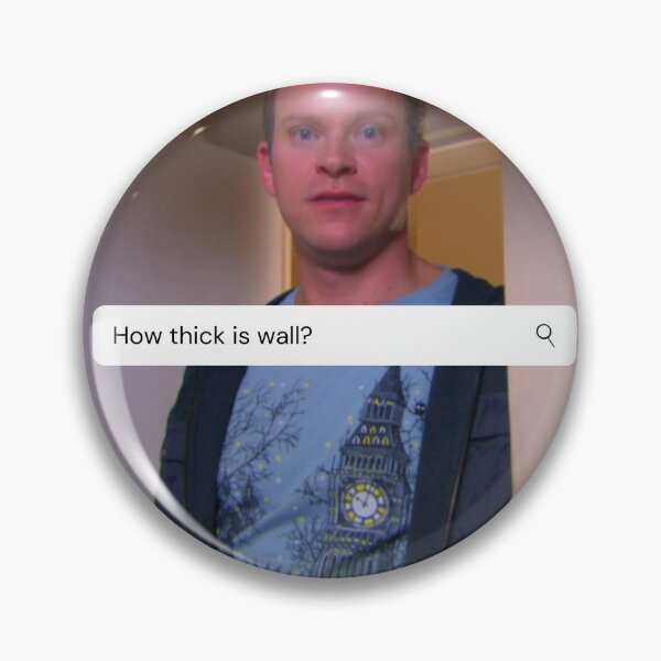Item preview, Peep Show Jez how thick is wall? designed and sold by thebcarts.
