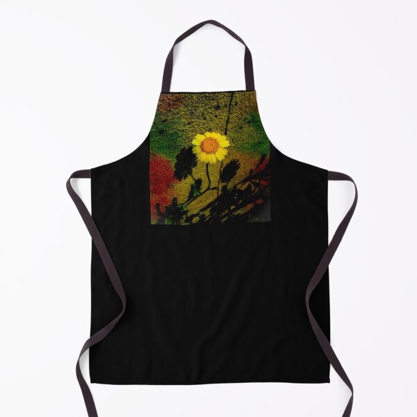 Item preview, Yellow Daisy Against Multicoloured Concrete designed and sold by Capuletdesigns.