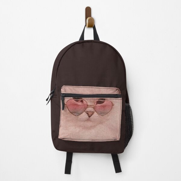 Item preview, cat with glasses designed and sold by curioCity.