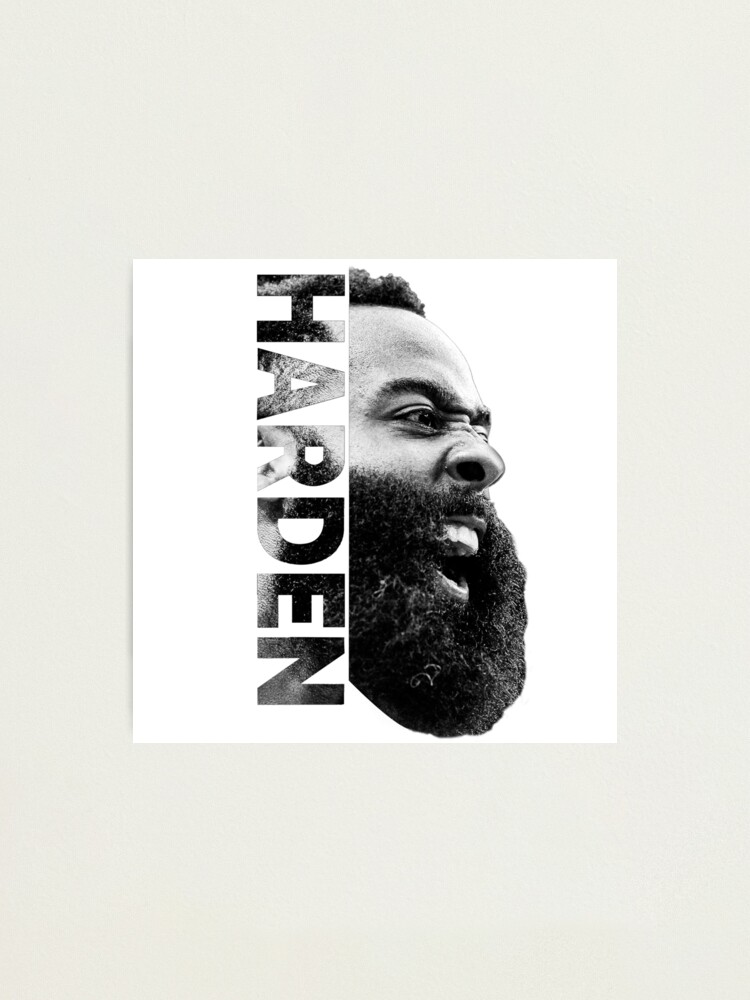 James harden 2025 black and white