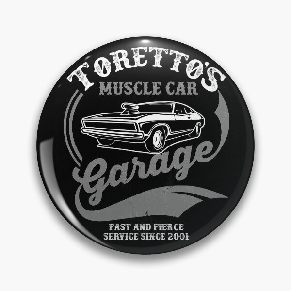 Item preview, Toretto's Muscle Car Garage designed and sold by Alema Art.