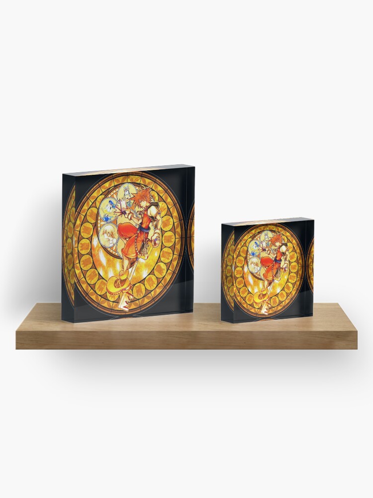Alternate view of Kingdom Hearts CoM - Sora's Heart Acrylic Block