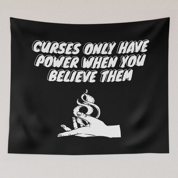 Item preview, Curses only have power when you believe them Practical Magic designed and sold by myabstractmind.