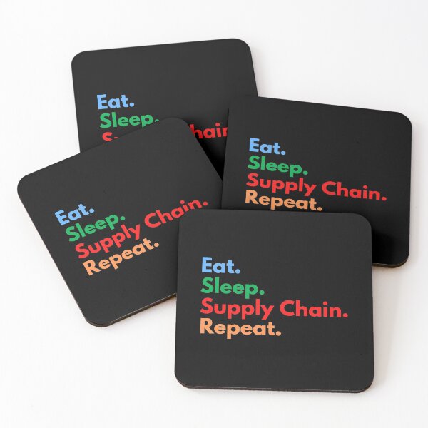 Item preview, Eat. Sleep. Supply Chain. Repeat. designed and sold by Eat-SleepRepeat.