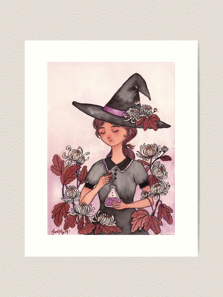 Alternate view of The Girl with Magic Poison Art Print
