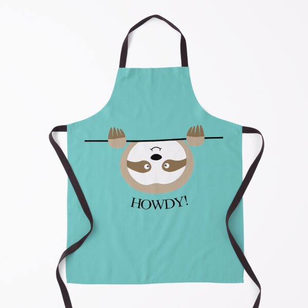 Item preview, Howdy! lustiges Faultier Cartoon designed and sold by Nicole Bleck.
