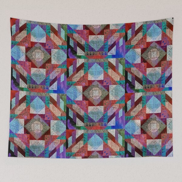 Item preview, Kaleidoscope Painting Pattern 6 designed and sold by erinnicole26.