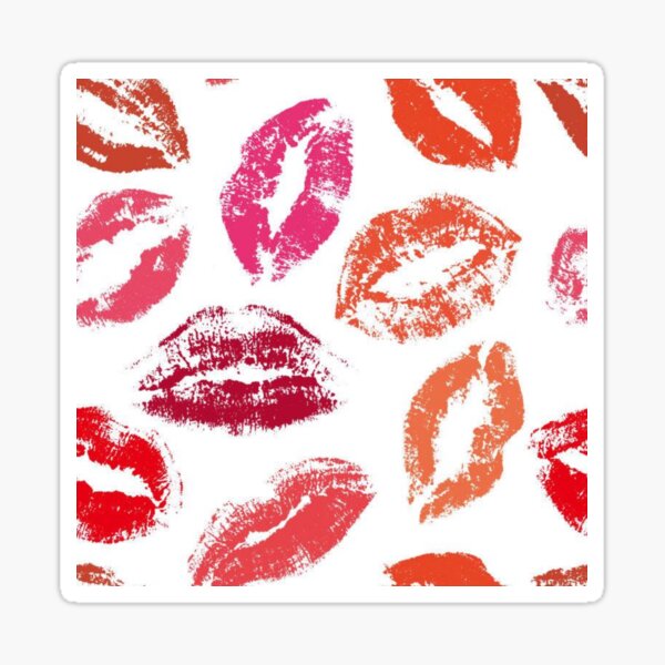 Kiss Kiss Kiss Sticker For Sale By Trove Trading Redbubble 7867