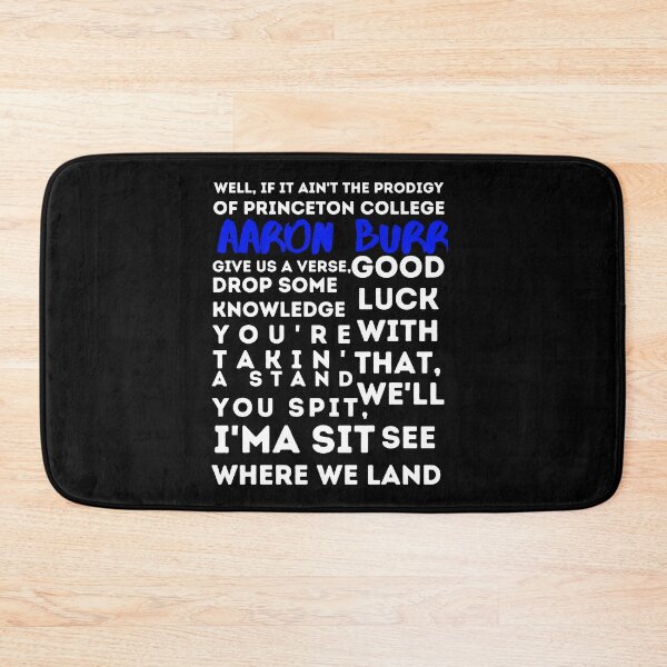 Item preview, Aaron Burr White designed and sold by ThePoisoned Pen.
