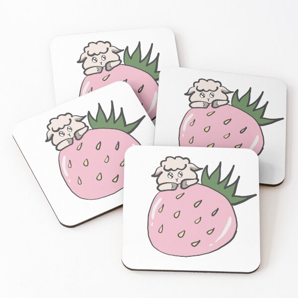 Item preview, Strawberry Sheep Baby designed and sold by jenartfart.