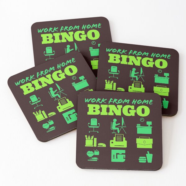 Item preview, work from home bingo designed and sold by doctors-apparel.