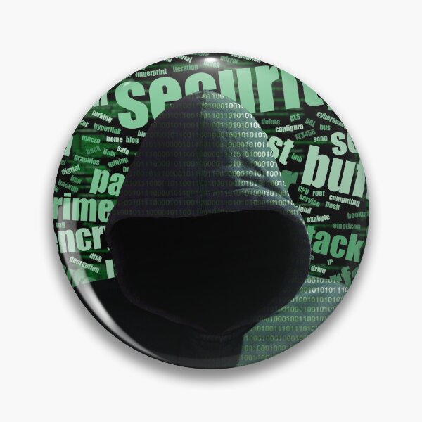 Item preview, Hoody hacker cybersecurity word cloud information security conce designed and sold by NerdySherds.