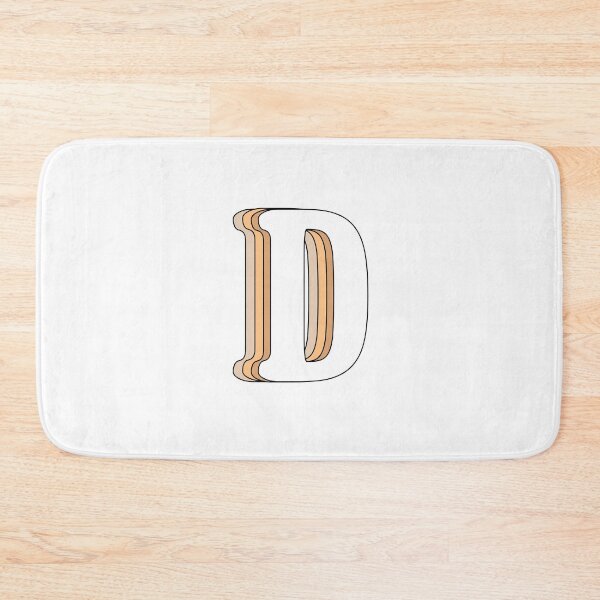 Item preview, The letter D - retro designed and sold by Margje.