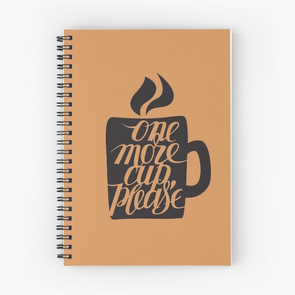 Aperçu de l'œuvre Un lettrage avec une tasse. "Encore une tasse, s'il vous plaît" créée et vendue par Olena Ambrosova.