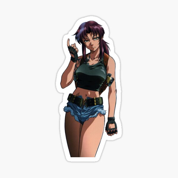 Revy Black Lagoon Stickers Redbubble