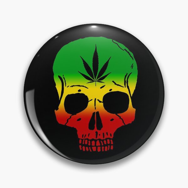 Item preview, Rastafari Skull for Reggae Lover designed and sold by MYZAK HRM.