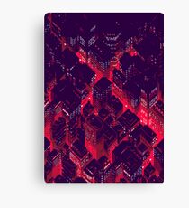 Cr0ssR0ads (Pink) Canvas Print