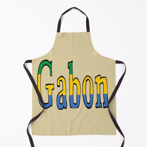 Item preview, Gabon Font with Gabonese Flag designed and sold by Havocgirl.