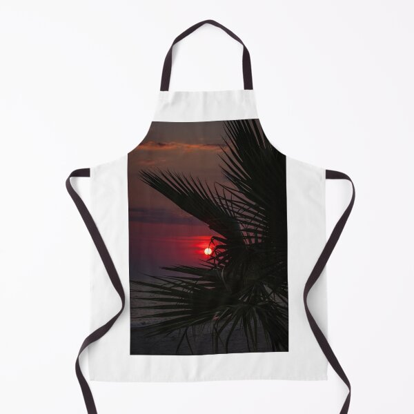 Item preview, Greek sunset through palm trees designed and sold by craig777red.