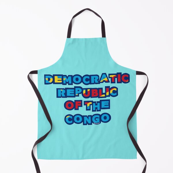Item preview, Democratic Republic of the Congo Font with Congolese Flag designed and sold by Havocgirl.