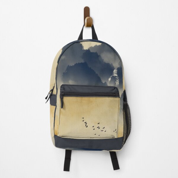 Item preview, Chinese Watercolor Landscape Vintage designed and sold by retrobox.