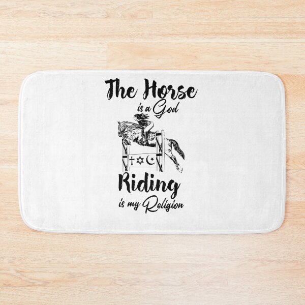 Item preview, The Horse is a God, Riding is my religion designed and sold by CSLab.