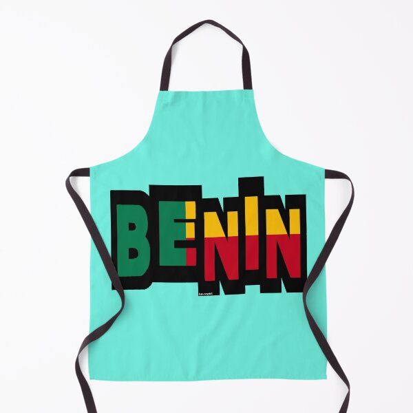 Item preview, Benin Font with Beninese Flag designed and sold by Havocgirl.