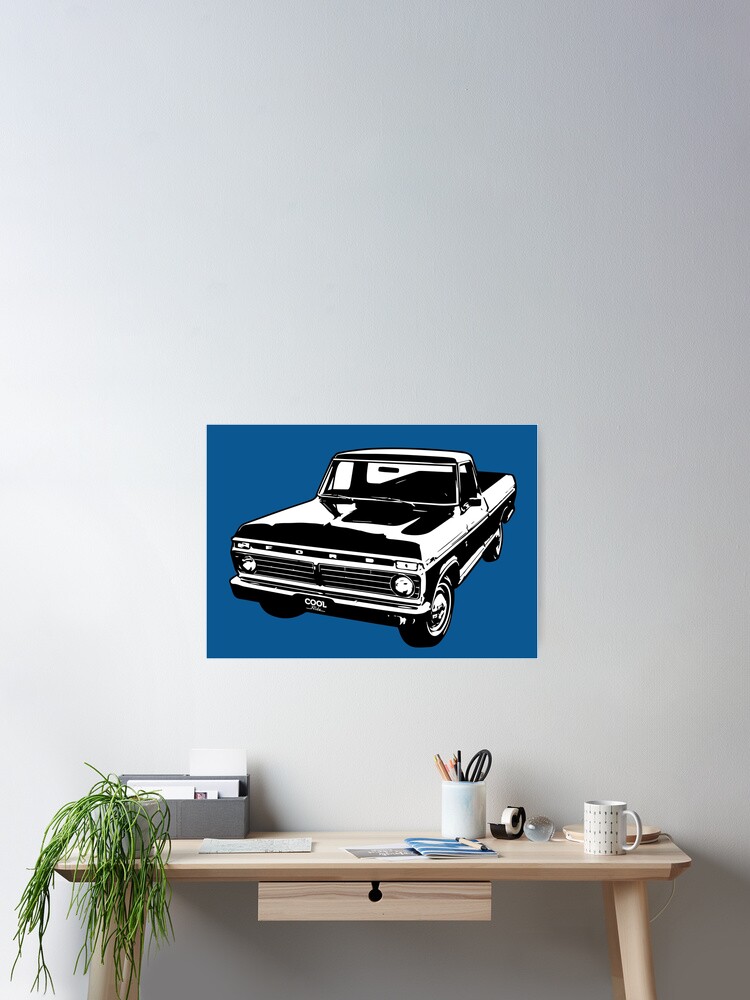 FORD　VintagePoster Classic Ford Car Original Vintage Wall Art Home Decor