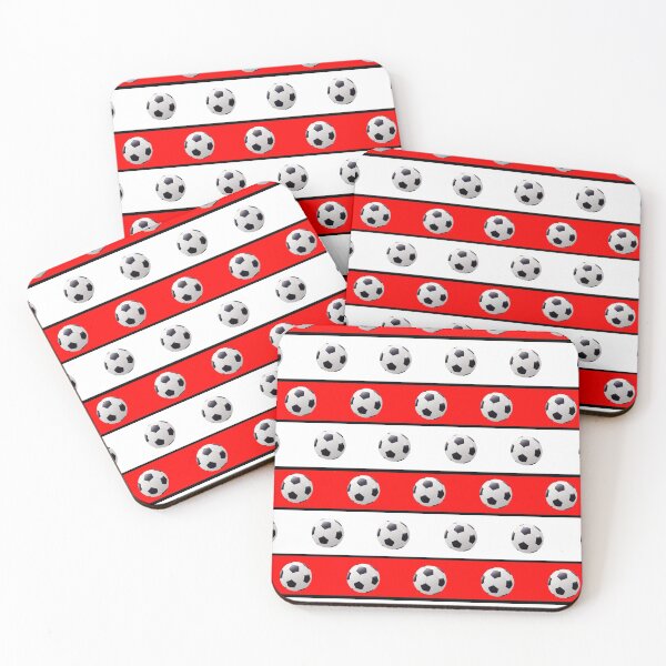 Item preview, Football Red, White & Black - FOOT0005 designed and sold by 3-Starfish.