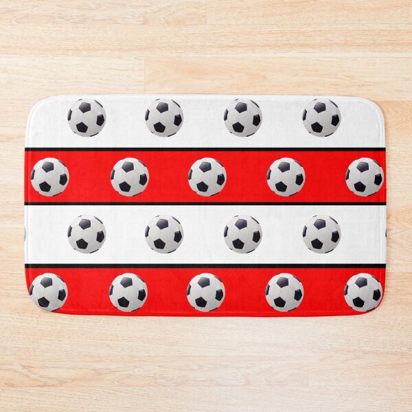Item preview, Football Red, White & Black - FOOT0005 designed and sold by 3-Starfish.