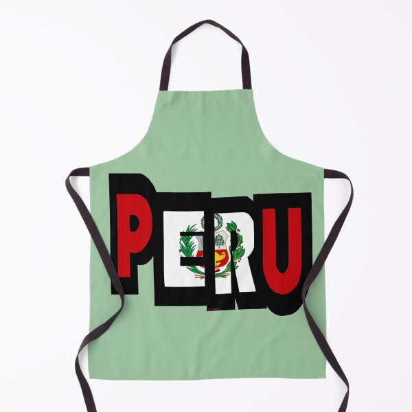 Item preview, Peru Font with Peruvian Flag designed and sold by Havocgirl.