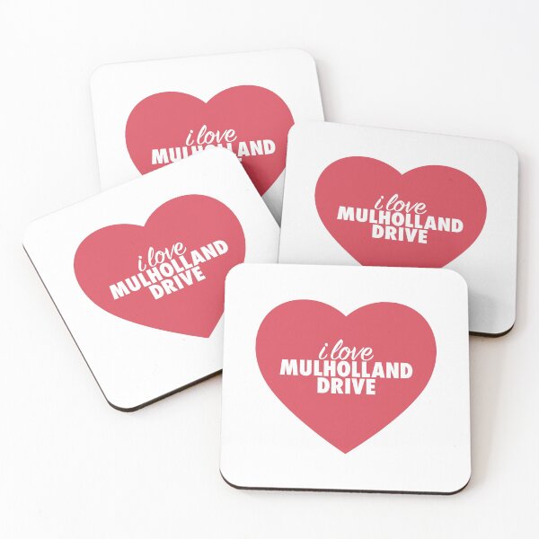 Item preview, I Love Mulholland Drive Red Heart designed and sold by modeoftravel.