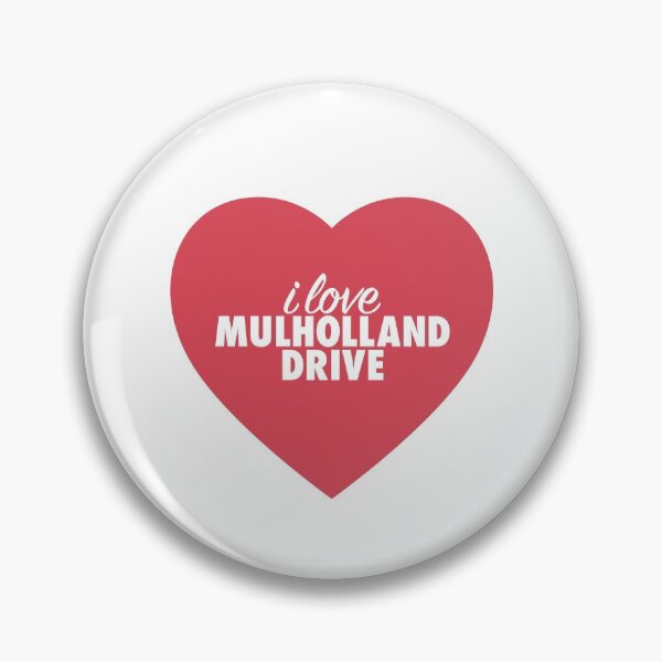 Artikelvorschau, I Love Mulholland Drive Red Heart entworfen und verkauft von modeoftravel.