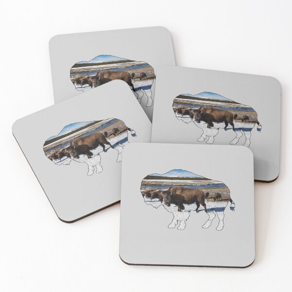 Item preview, Bison Yellowstone National Park designed and sold by darwinsworld.