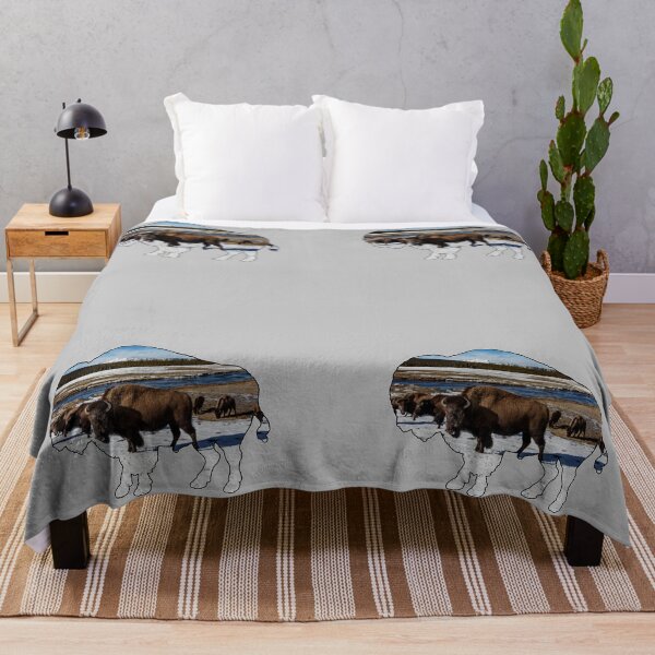 Item preview, Bison Yellowstone National Park designed and sold by darwinsworld.