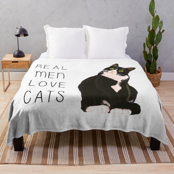 Artikelvorschau, Real Men Love Cats  entworfen und verkauft von ThommyBLN.