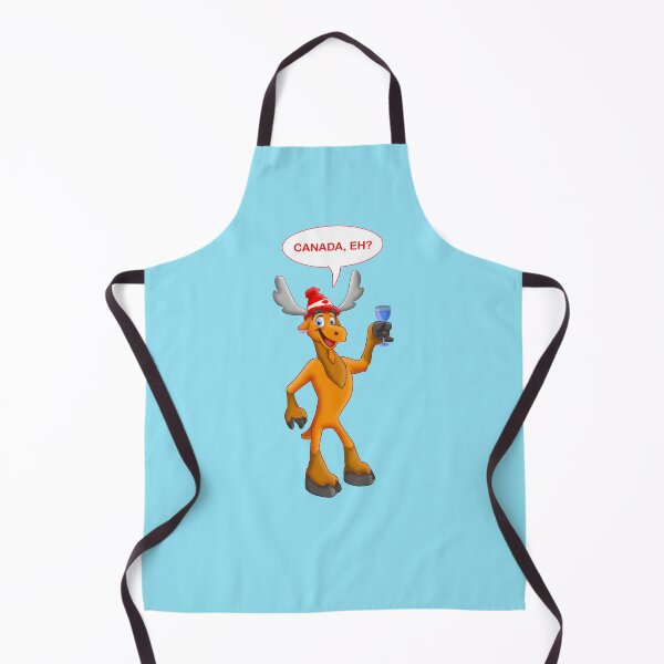 Item preview, Canada, eh? Funny moose with a toque designed and sold by AnnieLonghi.