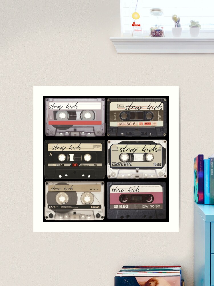 STRAY KIDS 90s Retro Aesthetic Cassette Tapes
