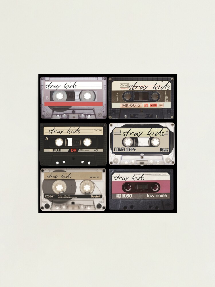 STRAY KIDS 90s Retro Aesthetic Cassette Tapes