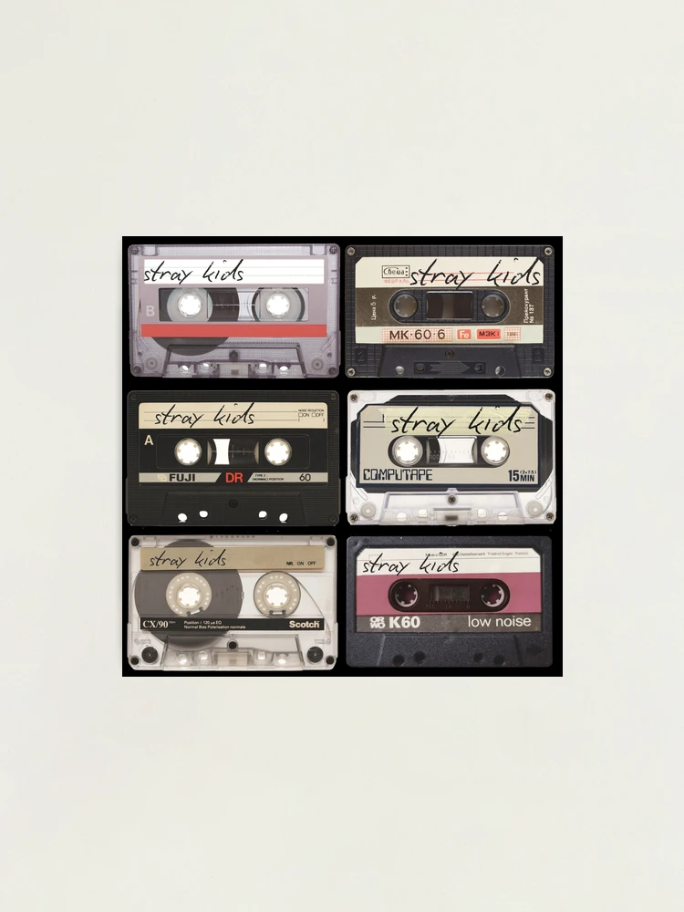 STRAY KIDS 90s Retro Aesthetic Cassette Tapes