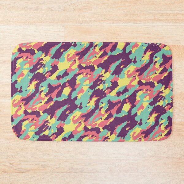 Item preview, Vibrant Colorful Camouflage Camo Pattern designed and sold by Patterntastic.