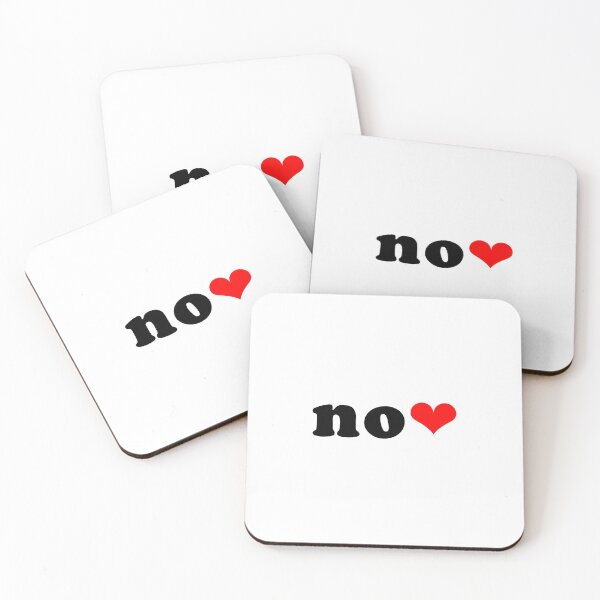Item preview, no heart sticker designed and sold by erinjohnston3.