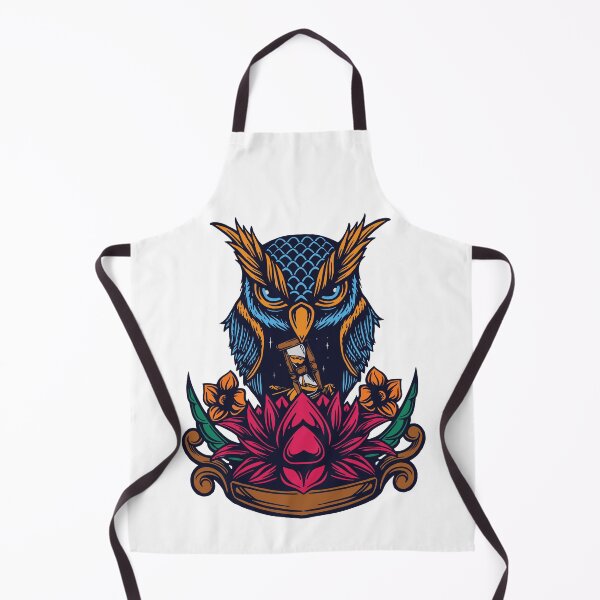 Item preview, Blue Owl On the Lotus designed and sold by JTS STORE.