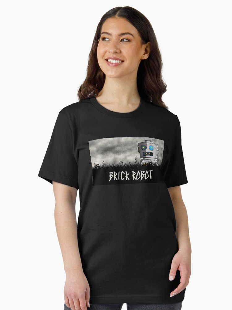 Thumbnail 2 of 7, Essential T-Shirt, Brick Robot designed and sold by futuristicvlad.