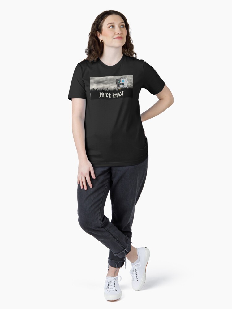 Thumbnail 4 of 7, Essential T-Shirt, Brick Robot designed and sold by futuristicvlad.