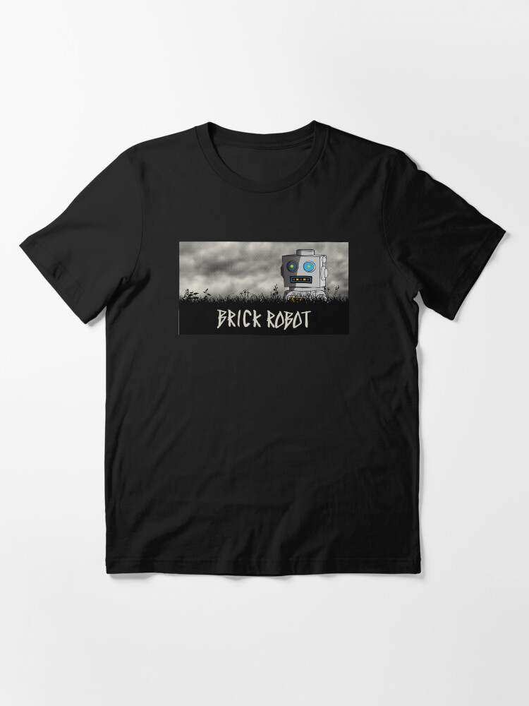 Thumbnail 3 of 7, Essential T-Shirt, Brick Robot designed and sold by futuristicvlad.