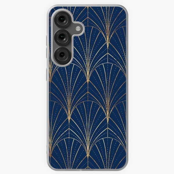 Item preview, Cascades Art Déco // Bleu Marine designed and sold by The Wellington Boot.